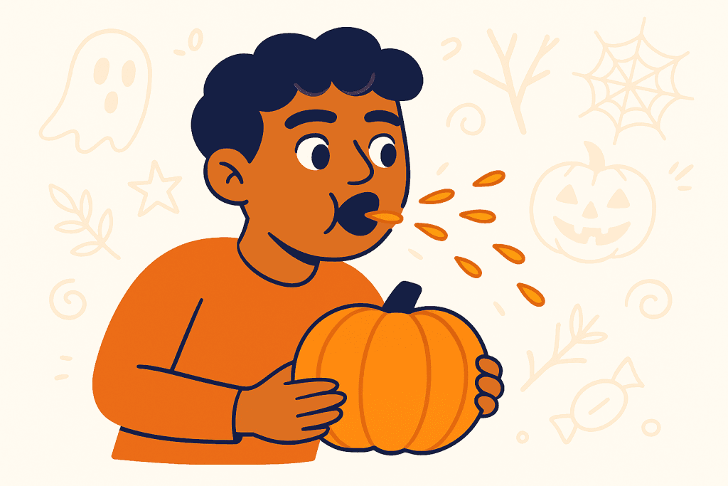 pumpkin seed spitting