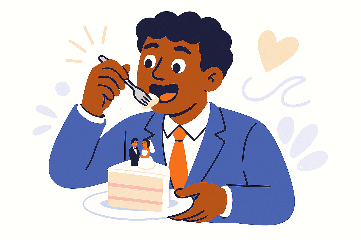 wedding cake tasting